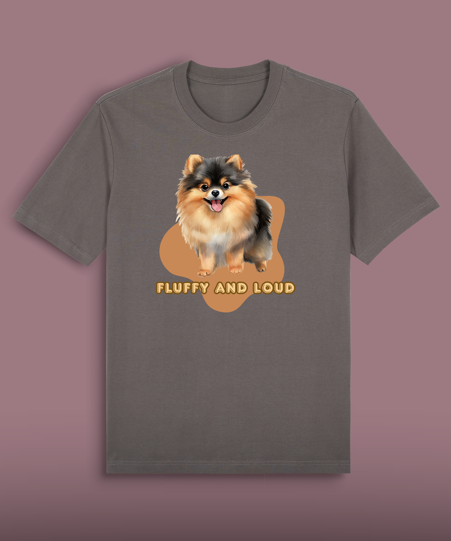 Fluffy and Loud - Black Pomeranian