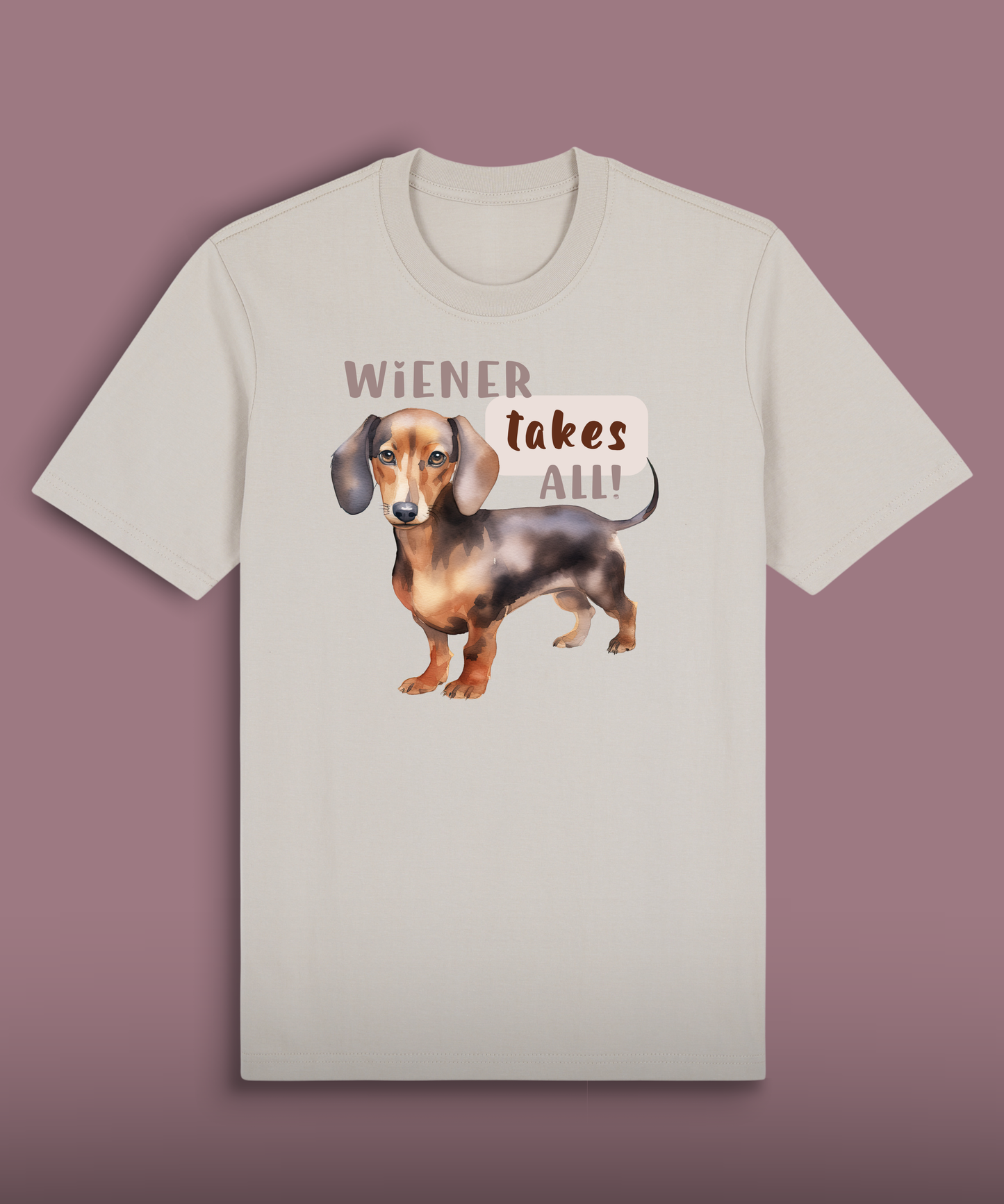Wiener takes all - Brown Dachshund