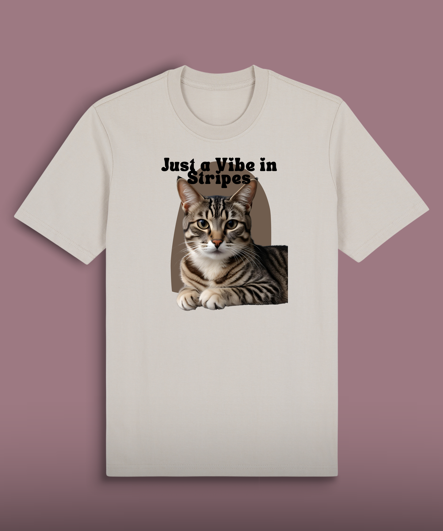 Just a Vibe in Stripes - Tilapia Cat