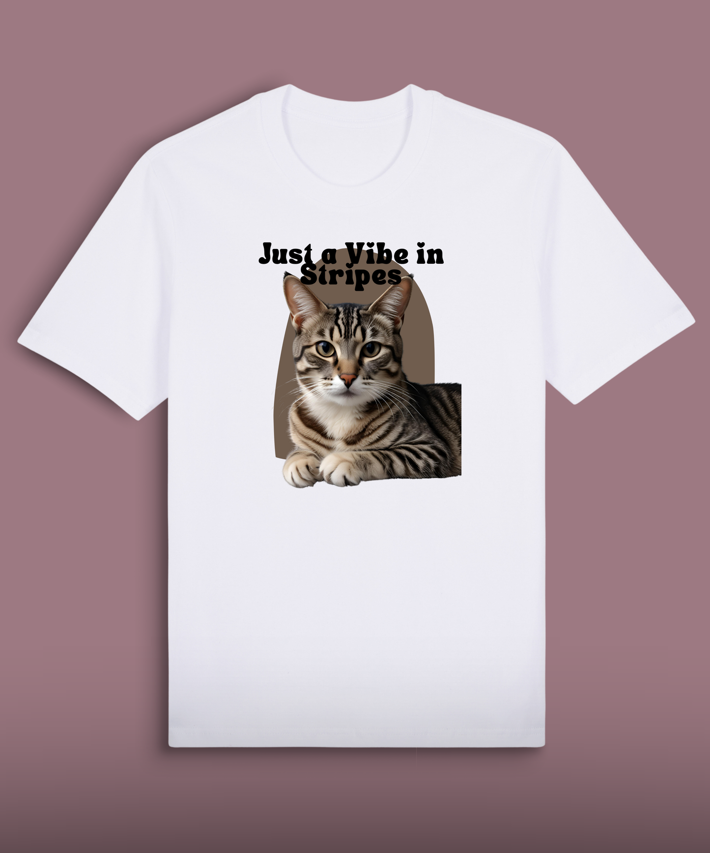 Just a Vibe in Stripes - Tilapia Cat