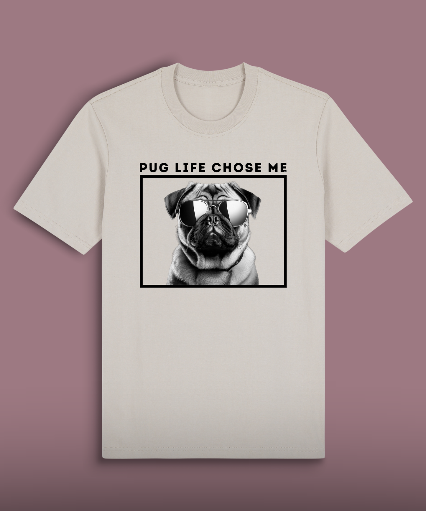 Pug Life Chose Me - Black Pug