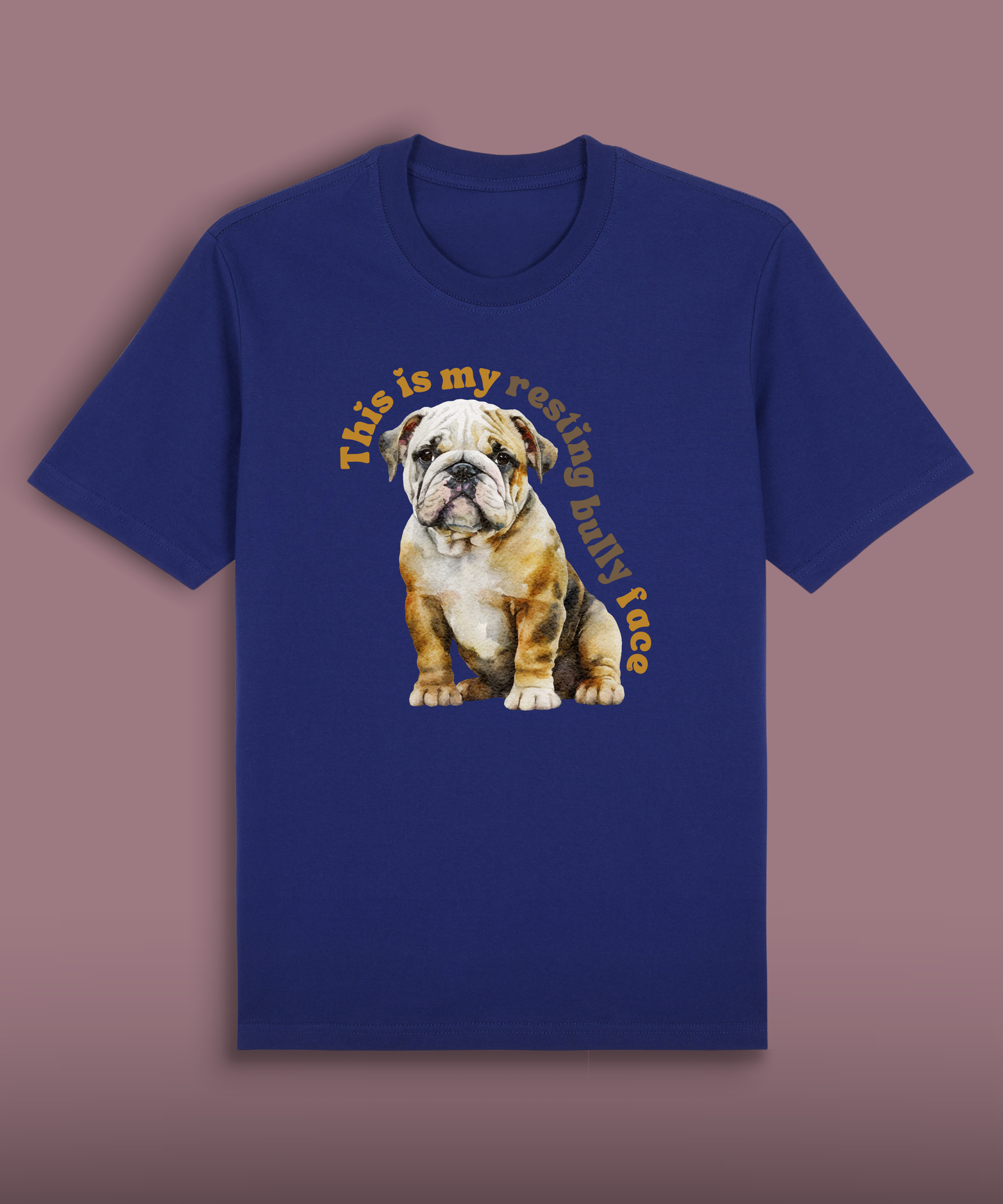 This is my resting Bully Face - Bulldog