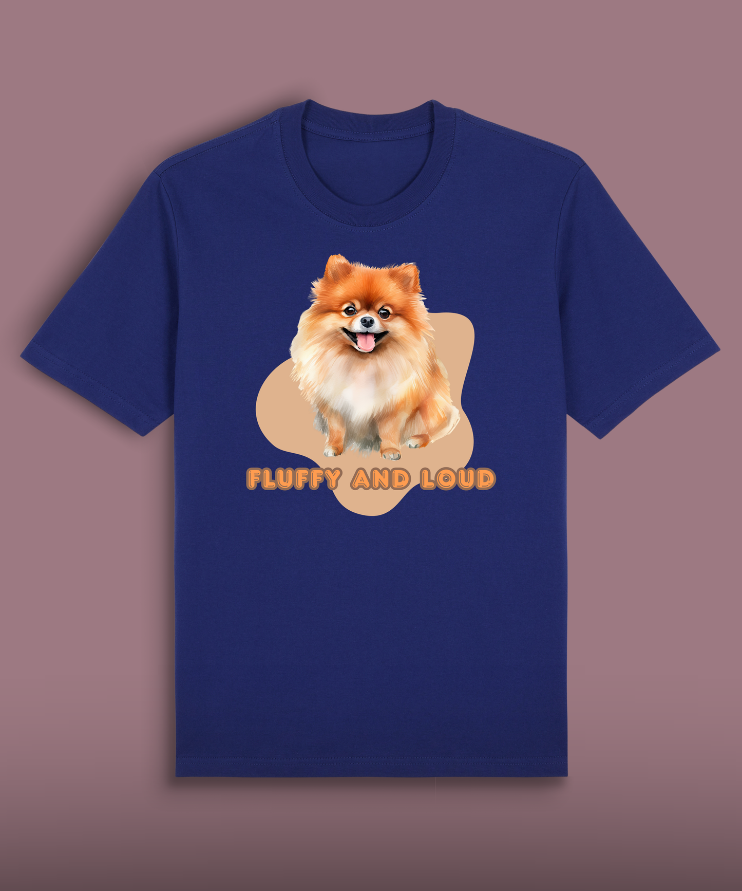 Fluffy and Loud - Tan Pomeranian