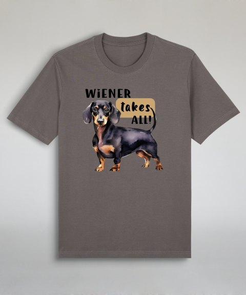 Wiener takes all - Black Dachshund