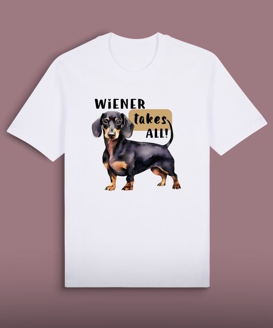 Wiener takes all - Black Dachshund
