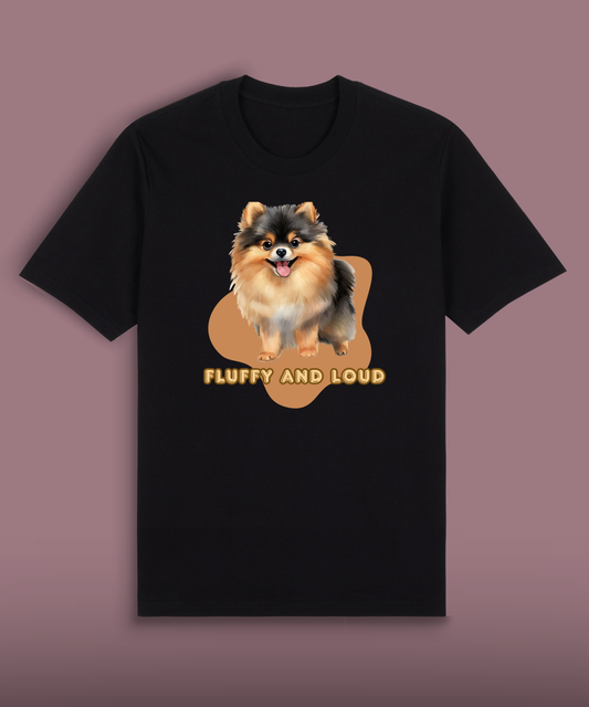 Fluffy and Loud - Black Pomeranian