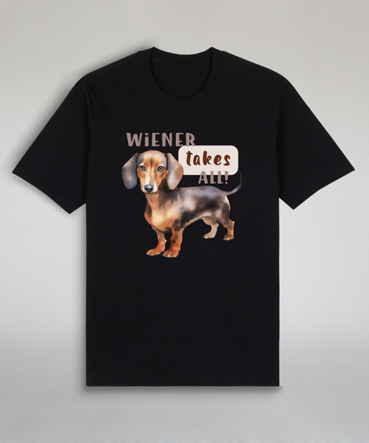 Wiener takes all - Brown Dachshund