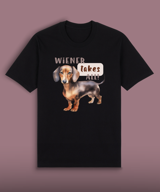 Wiener takes all - Brown Dachshund