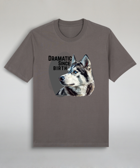 Dramatic Since Birth - Husky Side View