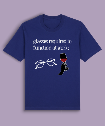 Glasses required to function at work