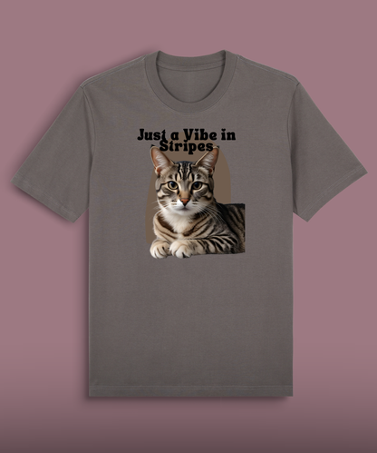Just a Vibe in Stripes - Tilapia Cat