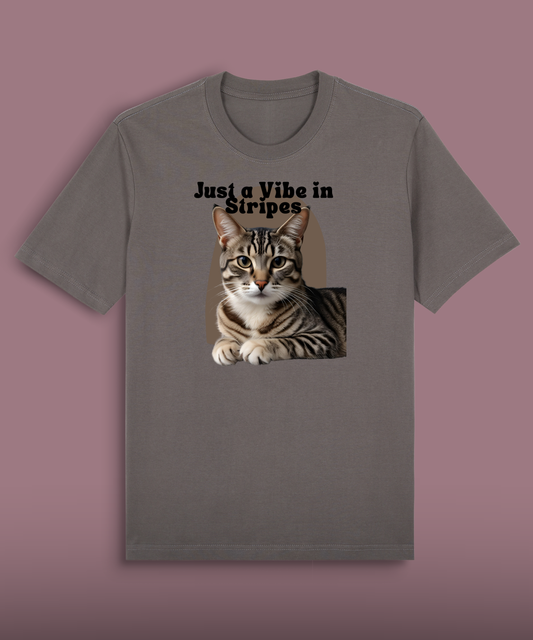 Just a Vibe in Stripes - Tilapia Cat