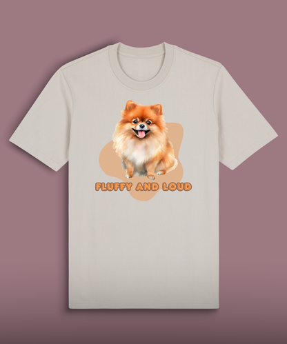 Fluffy and Loud - Tan Pomeranian